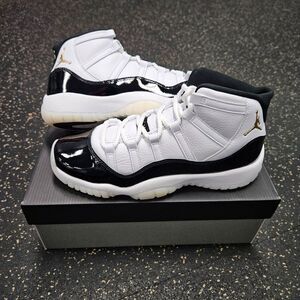 Nike Air Jordan 11 Retro DMP (GS) Size 2.5Y 'Gratitude' 378039-170